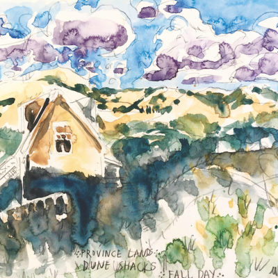 Provincelands, Dune Shacks, Fall Day