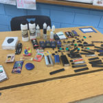 Vaping materials confiscated by the Nauset Asst. Principal