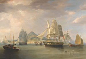 Opium Ships at Lintin