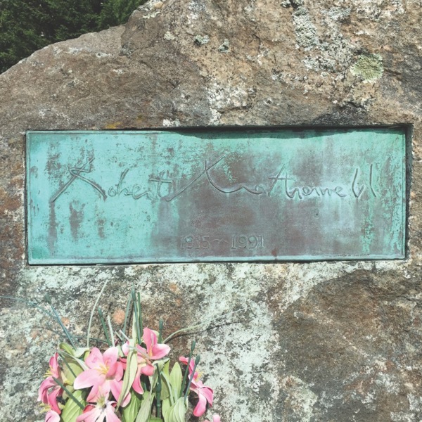 Robert Motherwell's headstone.