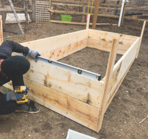 DIY Raised garden beds