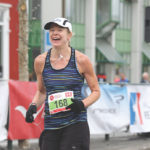 Kathy Stetson at Reykjavik Marathon