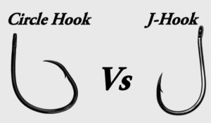 Circle hook and J hook