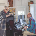 Michael Holt and father make music together