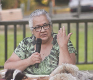 Wampanoag historian Linda Coombs