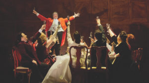The superb ensemble cast in a December 2013 production of Falstaff. (Photos courtesy Metropolitan Opera)