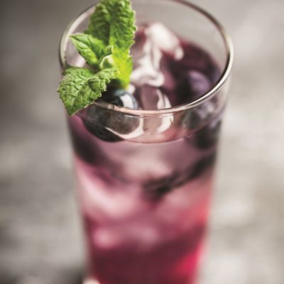 Blueberry Lemonade With a Bite