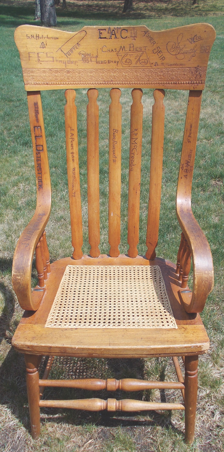 Chair Caning For The Generations To Come The Provincetown Independent   Rickman Meet The Maker Chair Caning Photo 3 