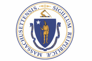The Mass. state seal carries a big sword.