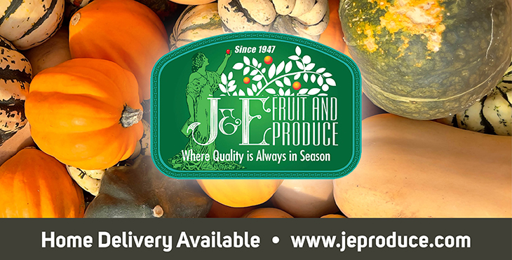 J&E Produce has beautiful autumn vegetables.