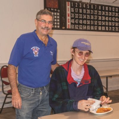 At the Eastham Elks Lodge, Community and Charity Meat