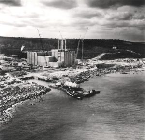 The Pilgrim Nuclear Power Station in Plymouth