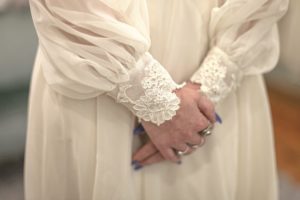 Handmade Wedding Dress Chapter 6: Starting the Tambour Beading — Kat Makes