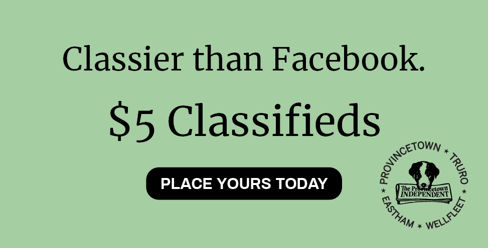Classified ads are just $5. A community service and fun to read.