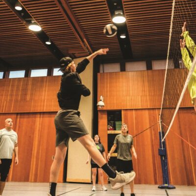 The Truro Community Center Hosts a Semi-Serious Volleyball Season