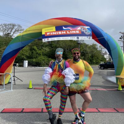 ‘Vibing Out’ on 3.1 Rainbow-Colored Miles