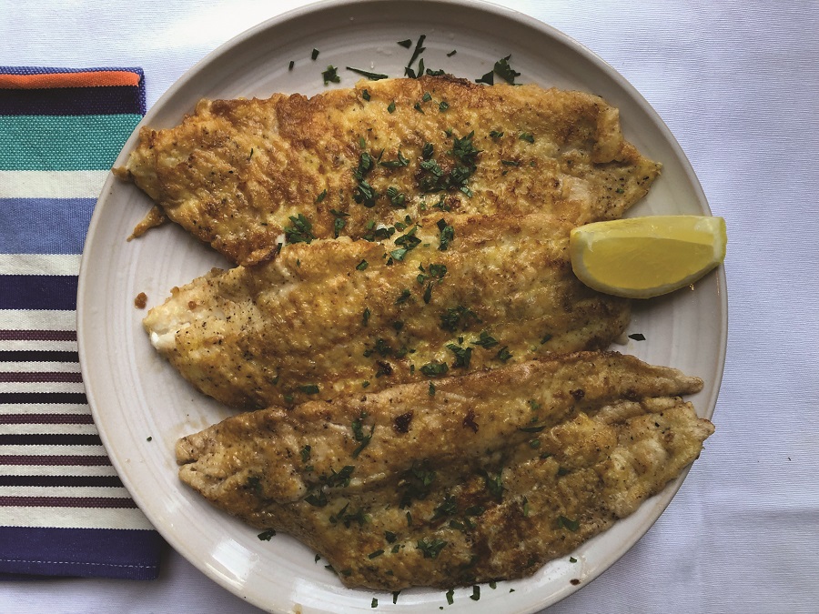 Pan Fried Fish With Lemon and Capers