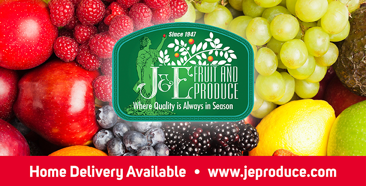 J&E Produce summer fruits available for home delivery.