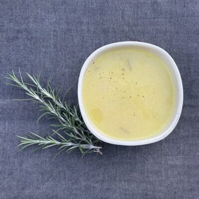 Rosemary Soup by the Fire