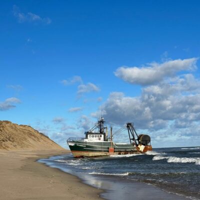 With Exhausted Crew Asleep, Fishing Boat Runs Aground in Truro