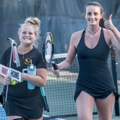 Nauset Girls Sweep Tennis Doubleheader vs. Wareham