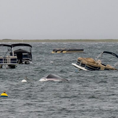 A Late Nor’easter Takes Boats and Stalls Stripers