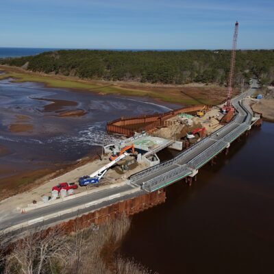 Park Service Nears Completion of Dike at Mill Creek
