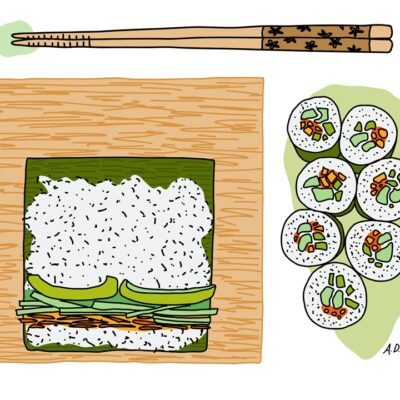 There’s Meditation in Making Nori Rolls at Home